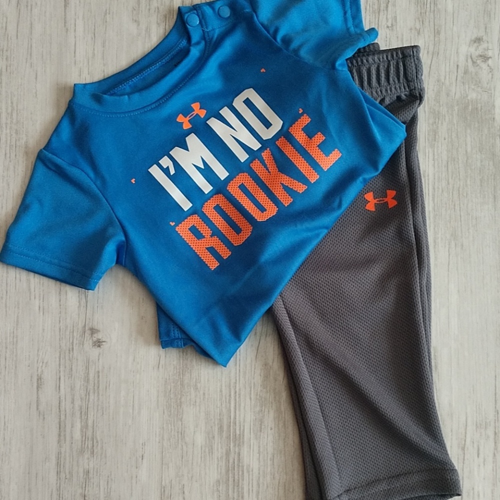 6-9 Months Under Armour outfit.
